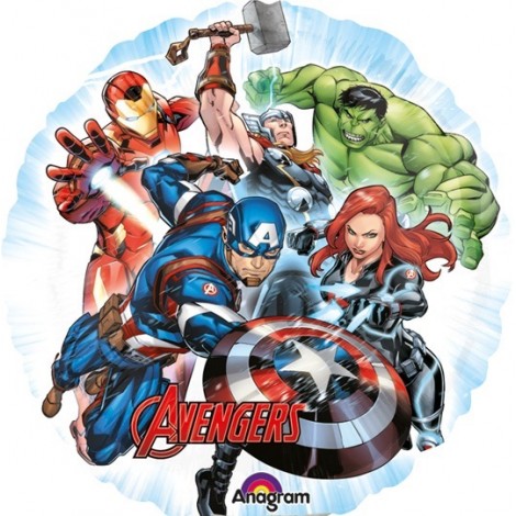 Balon Folie Avengers 23 Cm ookee.ro