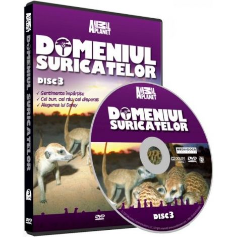 DVD Domeniul Suricatelor disc 3 Discovery Discovery