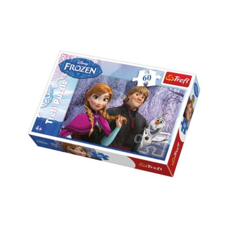 Puzzle Frozen 60 de piese Trefl ookee.ro