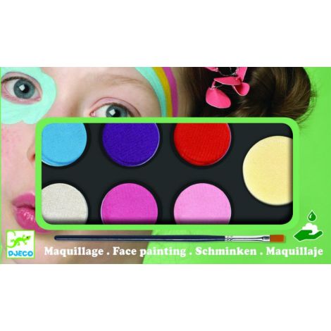 Culori Make-Up Non Alergice Djeco, Pastel imagine