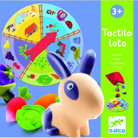 Fermă Tactilo Loto joc Djeco - 0