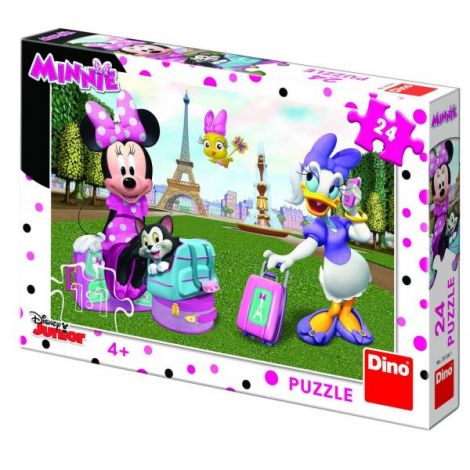 Puzzle – minnie si daisy (24 piese) DinoToys