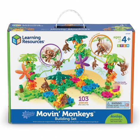 Setul constructorului – maimutele buclucase Learning Resources