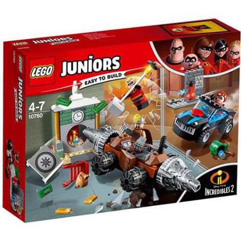 LEGO Juniors Jaful de la Banca cu Subminatorul 10760