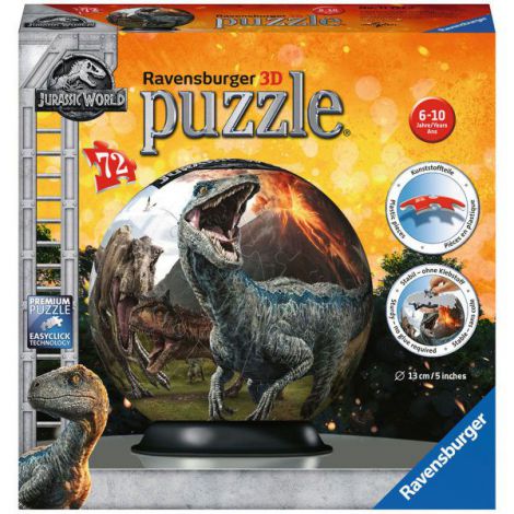 PUZZLE 3D JURASSIC WORLD, 72 PIESE