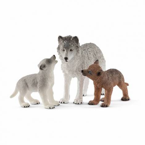 Schleich lupoaica cu pui ookee.ro