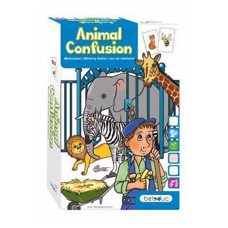 Joc de carti educativ Animal Confusion Beleduc imagine noua