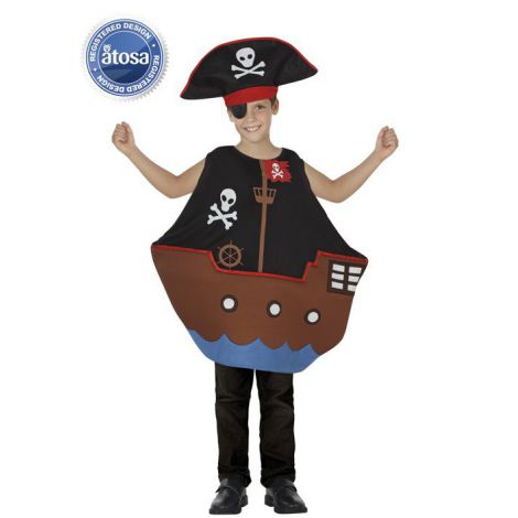 Costum nava pirat – marimea 128 cm ookee.ro imagine noua