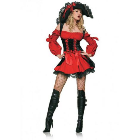 Costum piratesa - marimea 140 cm