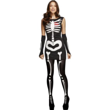 Costum schelet sexy fosforescent ookee.ro imagine noua