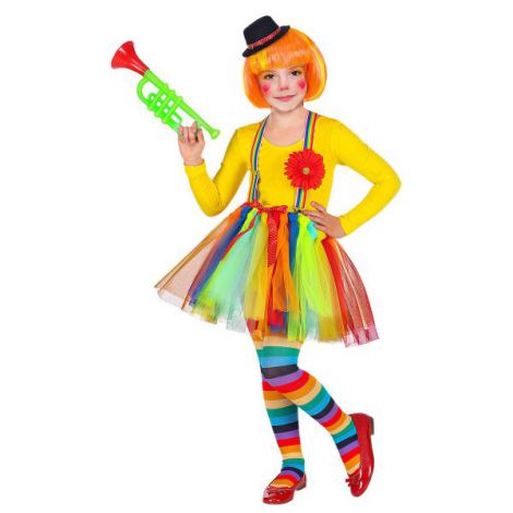 Costum clown 4 piese 4-5 ani ookee.ro imagine noua