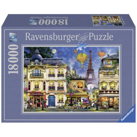 Puzzle Seara In Paris, 18000 Piese ookee.ro