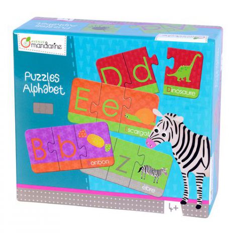 Alphabet, alphabet puzzles (french only)