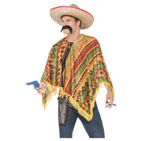 Widmann Italia Costum mexican poncho adult