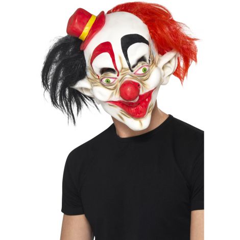 Masca clown creepy - marimea 140 cm
