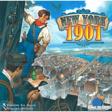 New york 1901 Blue Orange imagine noua