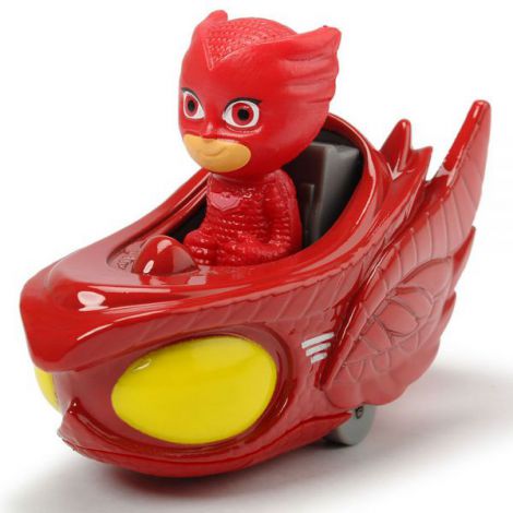 Masina Dickie Toys Eroi in Pijama Owl-Glider cu figurina Dickie Toys