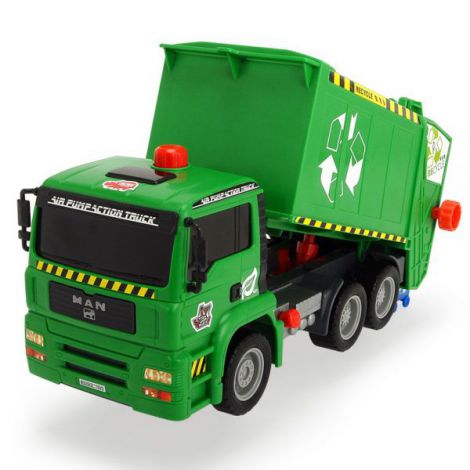 Masina de gunoi Dickie Toys Air Pump Garbage Truck Dickie Toys imagine noua