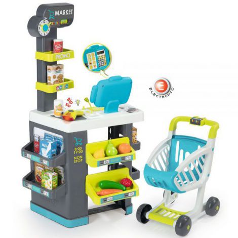 Magazin pentru copii Smoby Marchande cu accesorii ookee.ro imagine noua