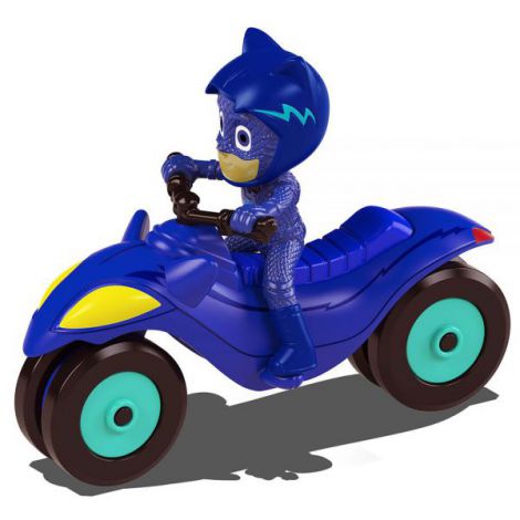 Motocicleta Dickie Toys Eroi In Pijama Moon Rover Cu Figurina Cat Boy imagine
