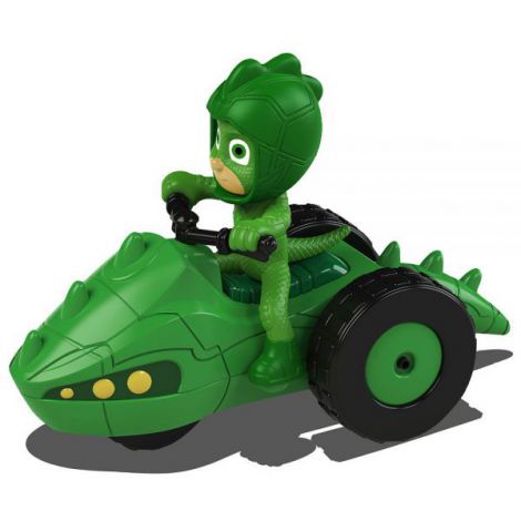Motocicleta Dickie Toys Eroi in Pijama Moon Rover cu figurina Gekko Dickie Toys