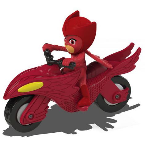 Motocicleta Dickie Toys Eroi in Pijama Moon Rover cu figurina Owlette Dickie Toys