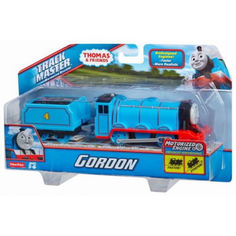 Thomas Trackmaster Locomotiva Gordon Cu Vagon Mattel imagine noua
