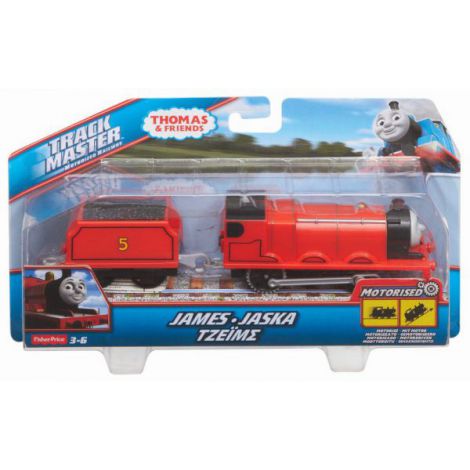 Thomas Trackmaster Locomotiva James Cu Vagon Mattel imagine noua