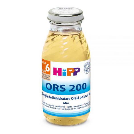 Solutie HiPP rehidratare orala pe baza de mar 200ml Hipp