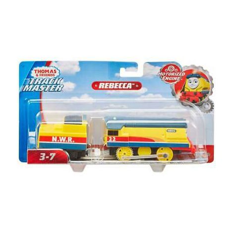 Thomas Trackmaster Locomotiva Rebecca Cu Vagon Mattel imagine noua