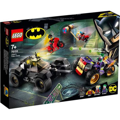 Lego Super Heroes Urmarirea Lui Joker Cu Mototriciclul 76159 imagine