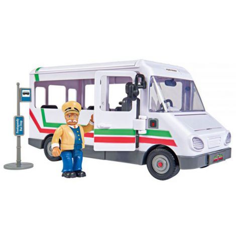Autobuz Simba Fireman Sam Trevors Bus cu figurina ookee.ro