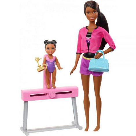 Set Barbie By Mattel I Can Be Sport 2 Papusi Cu Accesorii Fxp40 imagine