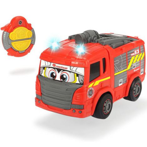 Masina de pompieri Dickie Toys Happy Fire Truck cu telecomanda Dickie Toys imagine noua