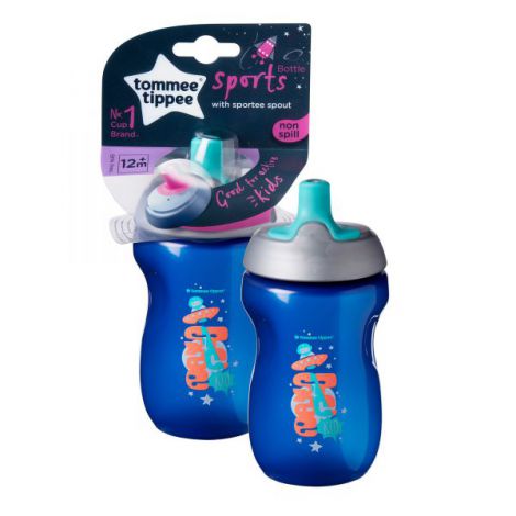 Cana Sports, ONL Tommee Tippee, 300 ml x 1 buc, 12 luni+, Albastra ookee.ro
