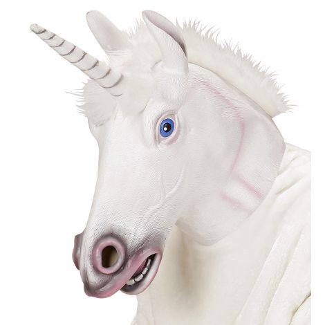Masca unicorn latex