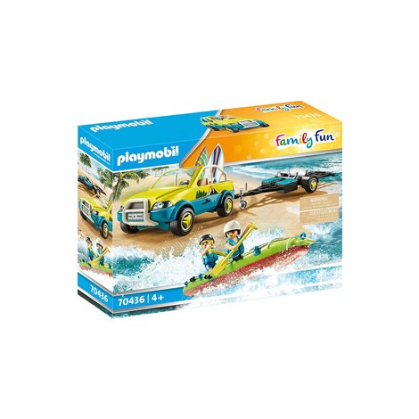 Masina de plaja cu canoe PM70436 Playmobil
