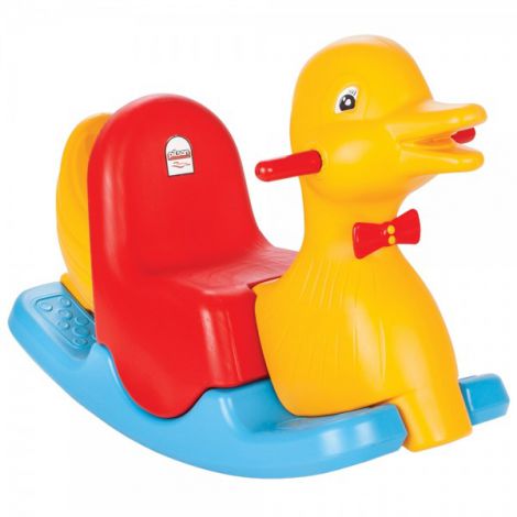 Balansoar pentru copii Pilsan Happy Duck yellow ookee.ro