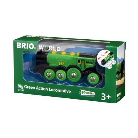 Locomotiva verde 33593 Brio Brio