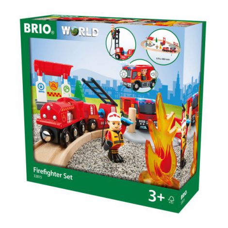 Set pompieri 33815 Brio Brio imagine noua