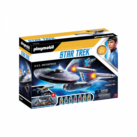 Star Trek – Nava stelara Enterprise 70548 Playmobil ookee.ro
