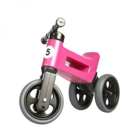 Bicicleta fara pedale Funny Wheels RIDER SPORT 2 in 1 Pink FUNNY WHEELS RIDER