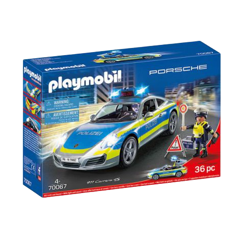 Porsche politie 911 carrera 4s PM70067 Playmobil ookee.ro imagine noua