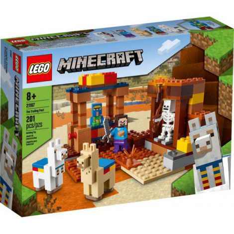 Lego Minecraft Punctul Comercial 21167 LEGO® imagine noua