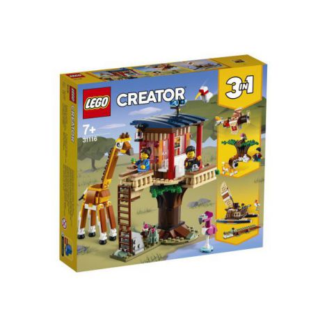 Lego Creator Casuta In Copac Cu Animale Salbatice In 31116 LEGO® imagine noua