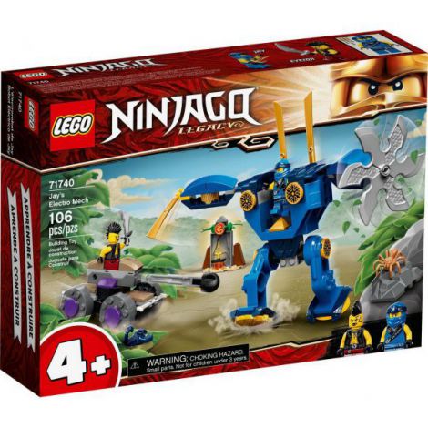 Lego Ninjago Robotul Electro Al Lui Jay 71740