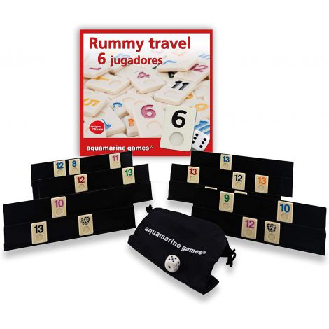 Travel rummy 6 players