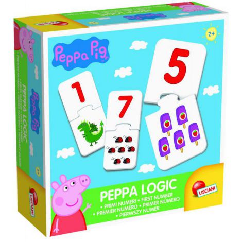 Primul meu joc cu numere - peppa pig