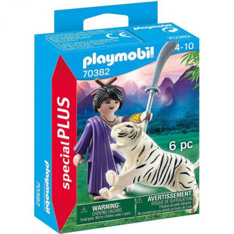 Luptator cu tigru 70382 Playmobil