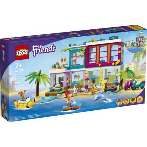 Lego Friends Casa De Vacanta De Pe Plaja 41709